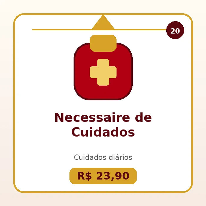 Necessaire de Cuidados